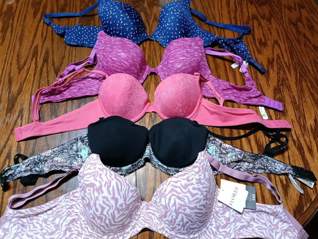 Set de sostenes variados