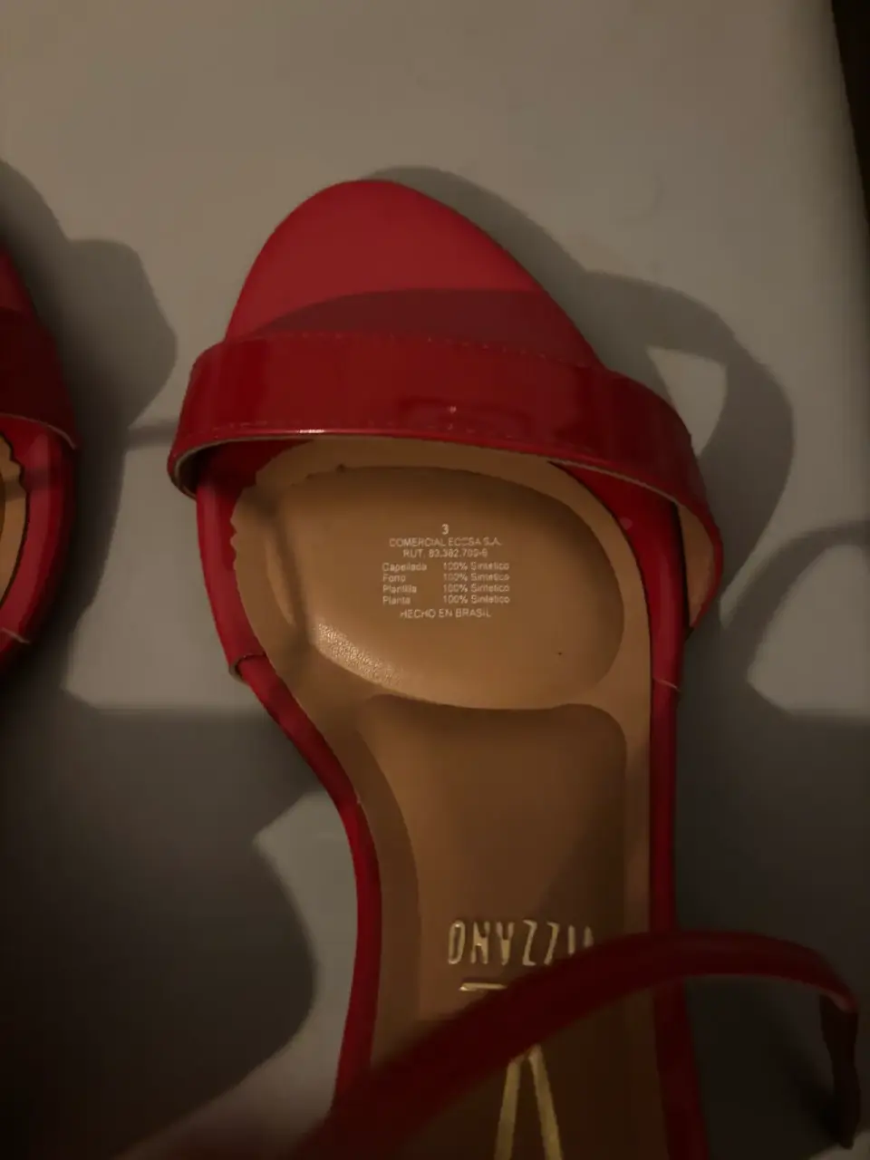 Sandalias rojas elegantes - miniatura 3