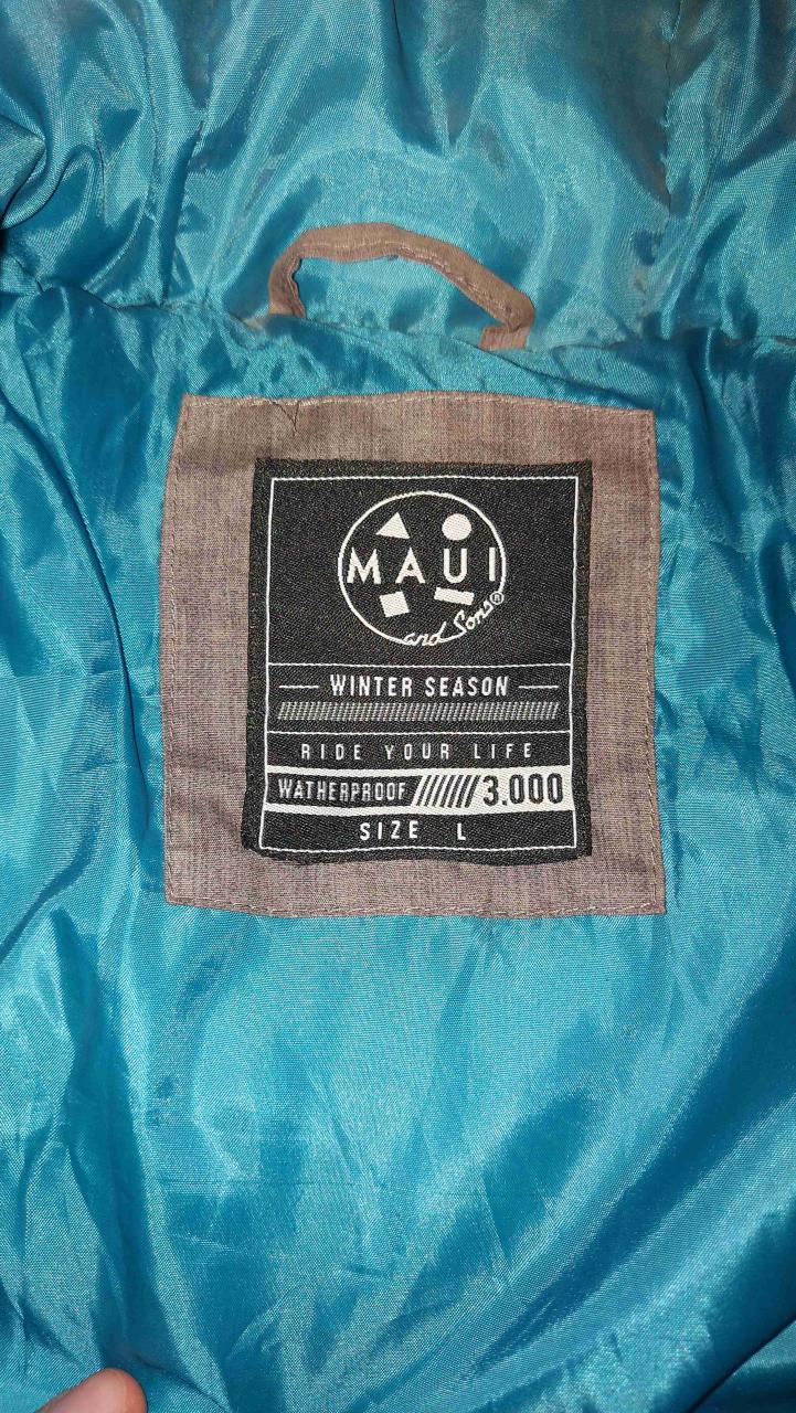 Chaqueta gris MAUI and Sons talla L - miniatura 2