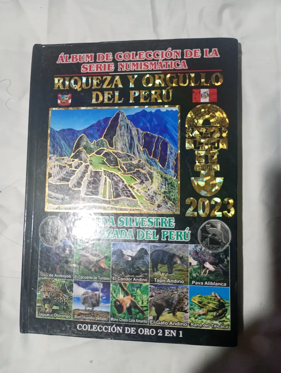 Álbum numismático Perú 2023 - miniatura 1