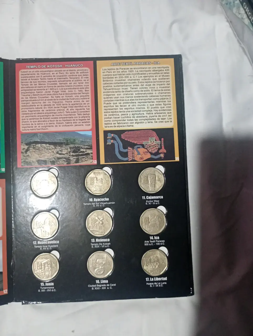 Álbum numismático Perú 2023 - miniatura 5