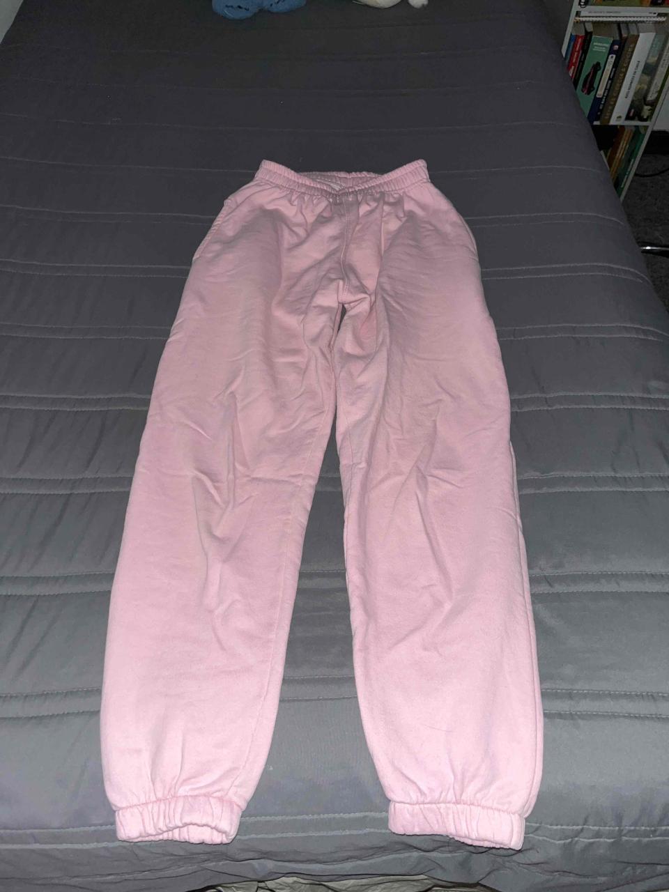 Pantalones jogger rosados