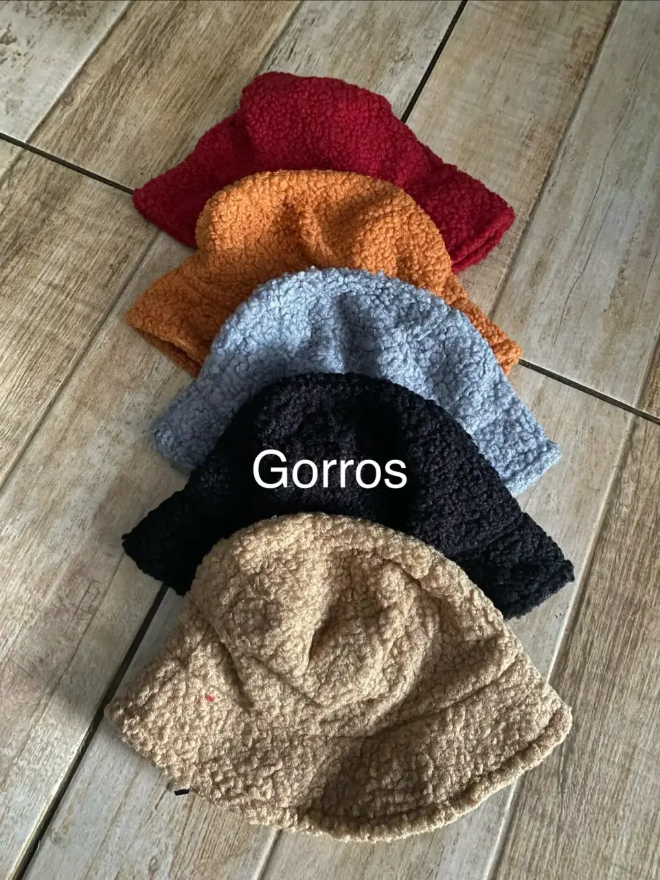 Gorro de piel sintética marrón - miniatura 2