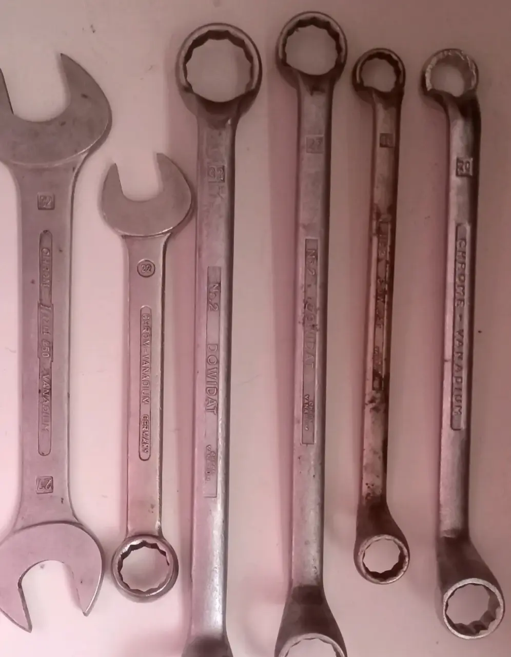 Set de llaves combinadas metálicas - miniatura 2