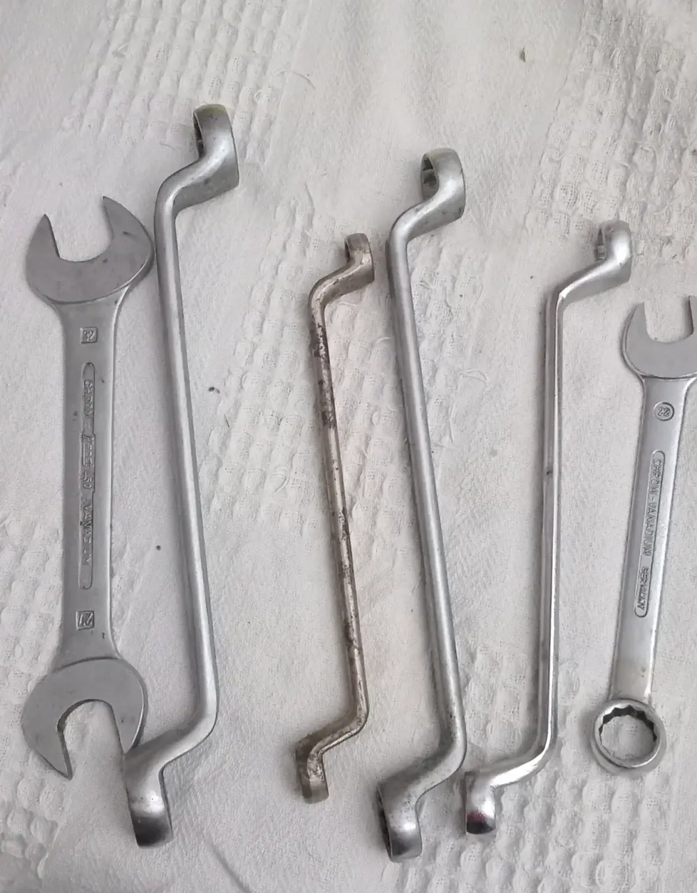 Set de llaves combinadas metálicas - miniatura 3