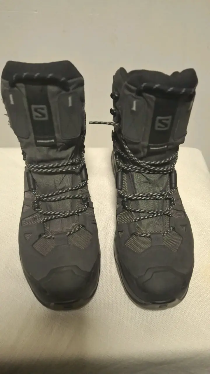 Zapato botin  negro salomon Gore - Tex - miniatura 2