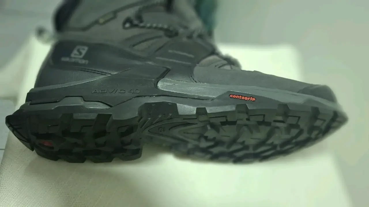 Zapato botin  negro salomon Gore - Tex - miniatura 4