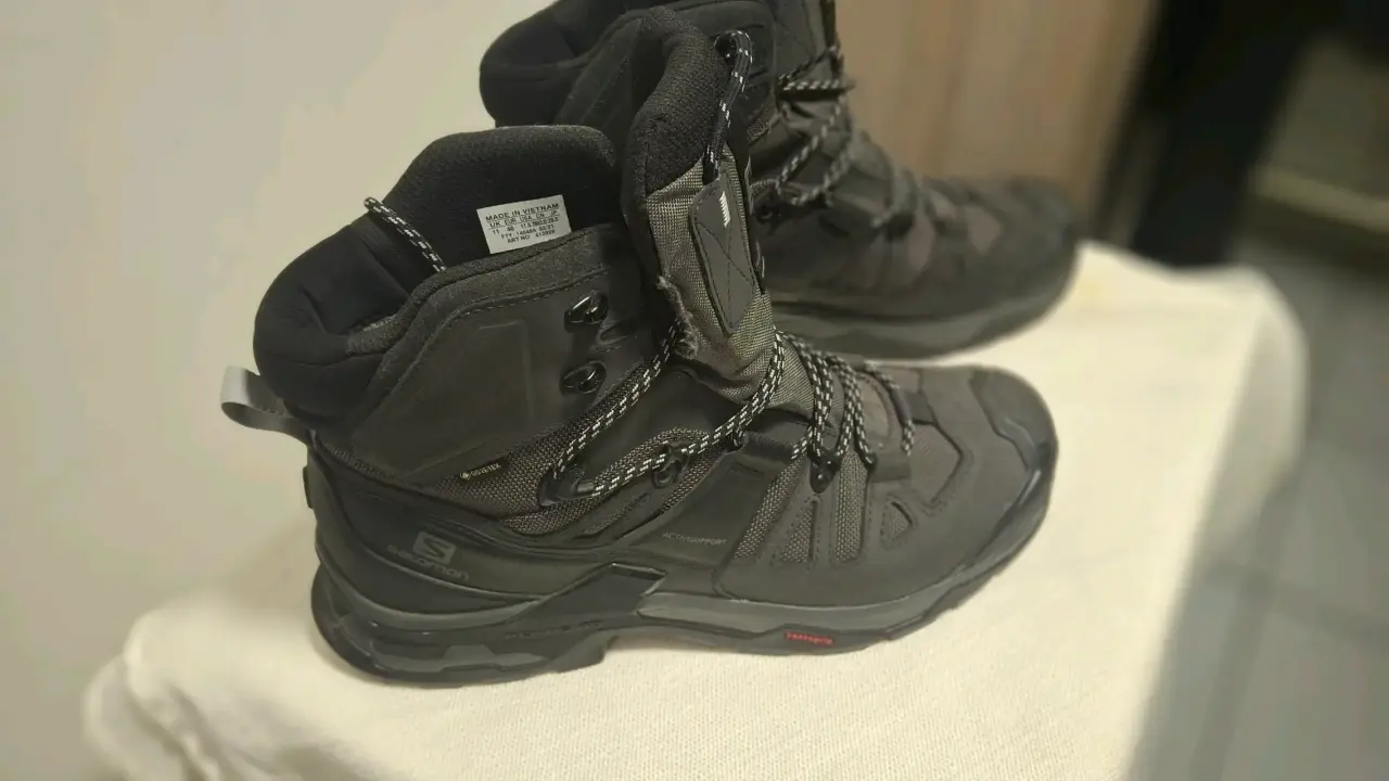 Zapato botin  negro salomon Gore - Tex - miniatura 5