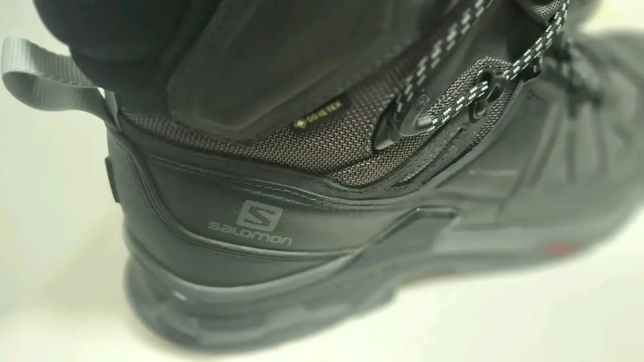 Zapato botin  negro salomon Gore - Tex - miniatura 6