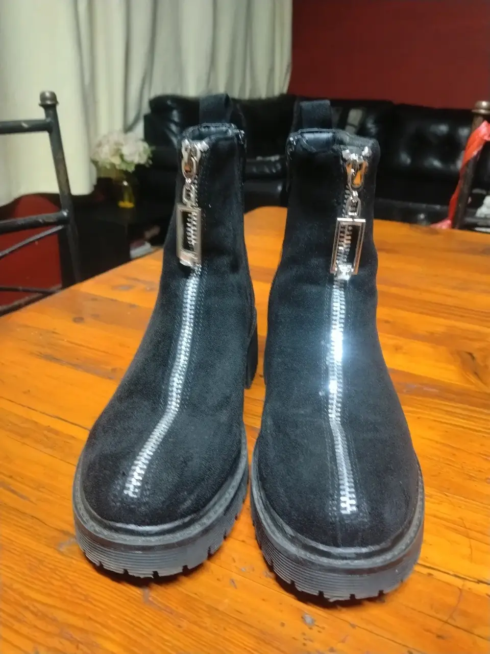 Botines negros de gamuza - miniatura 4