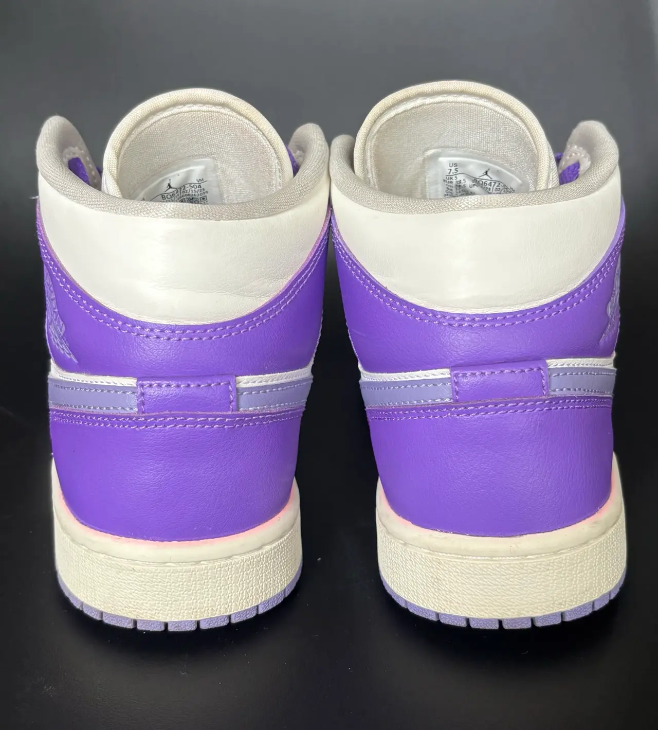 Zapatillas Air Jordan moradas - miniatura 4
