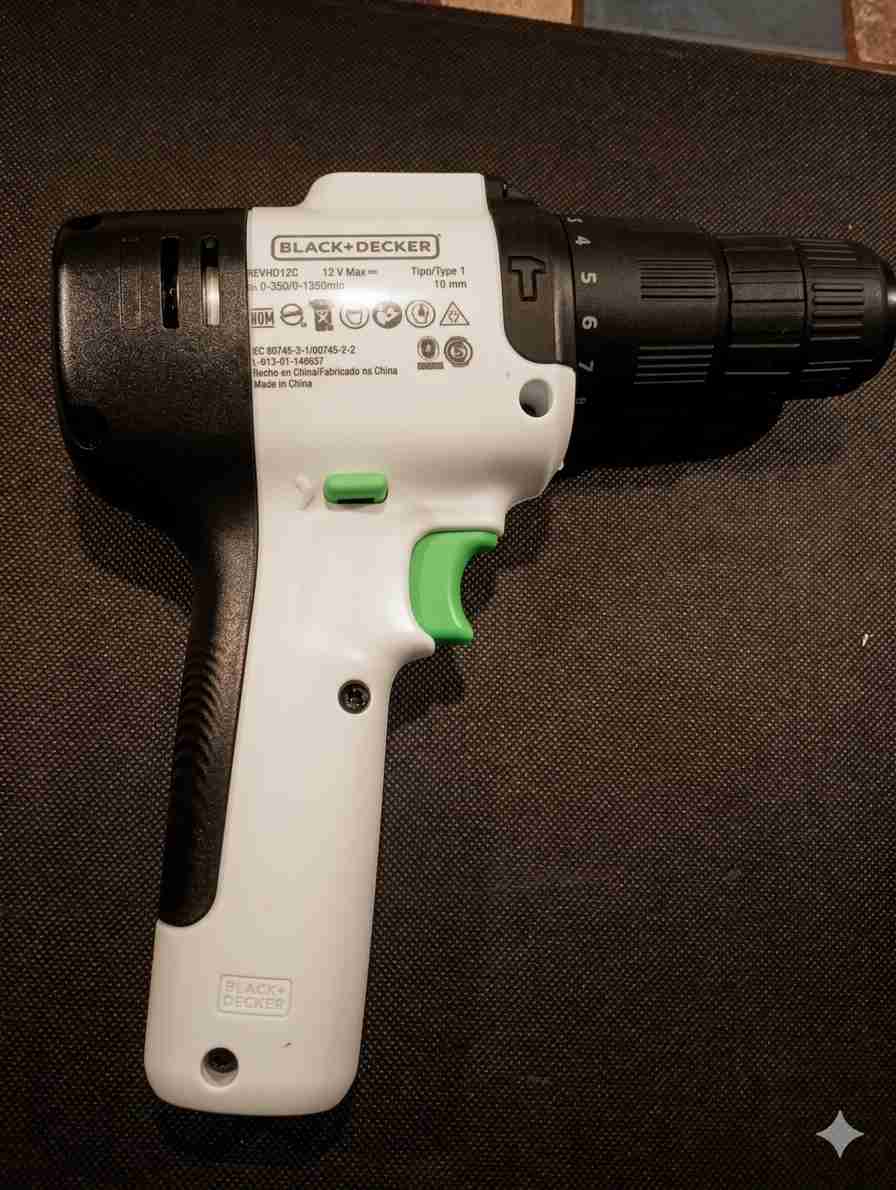 Taladro percutor Black+Decker Reviva 12v NUEVO - miniatura 2