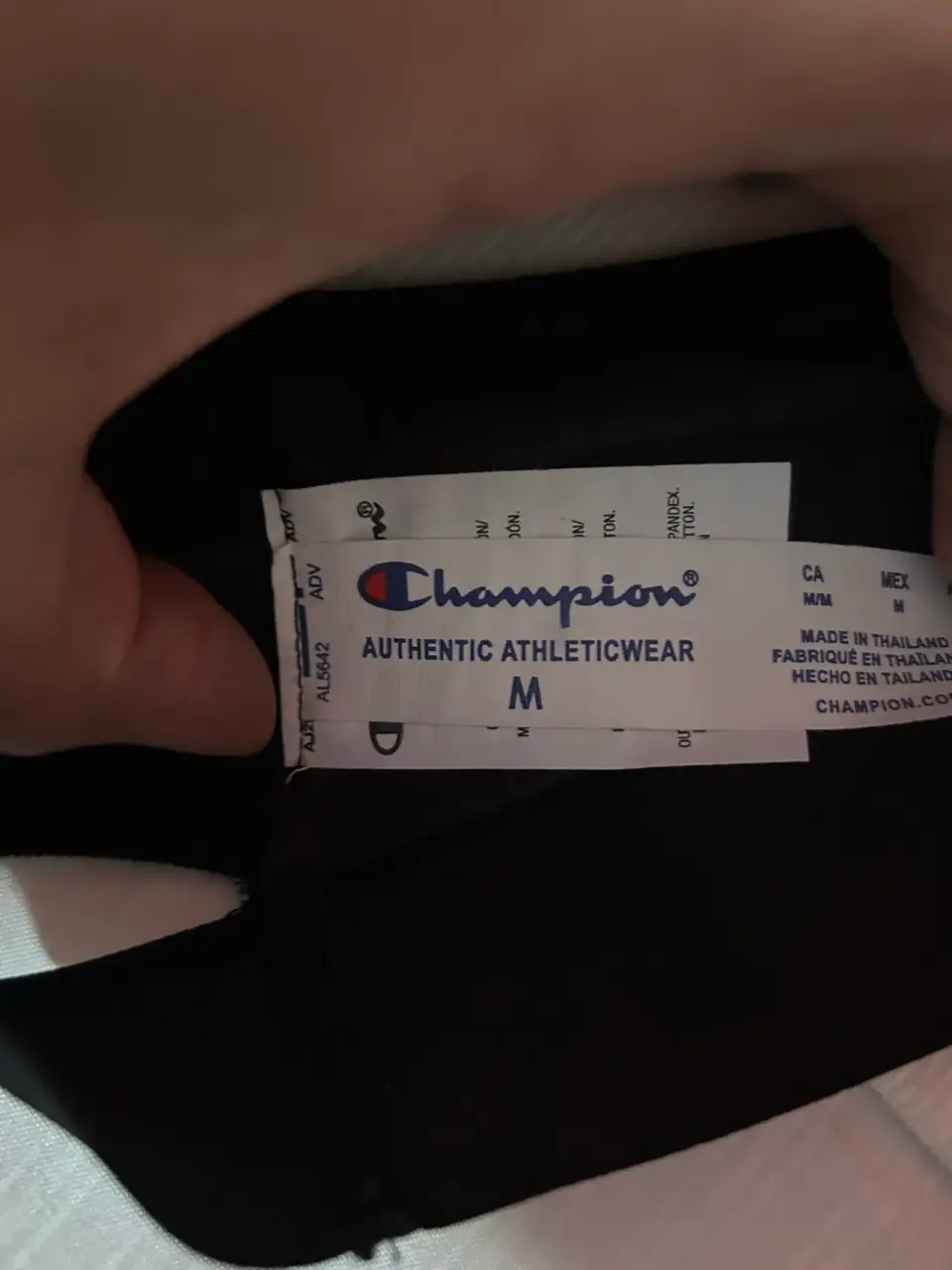 Polerón blanco Champion unisex y peto - miniatura 4