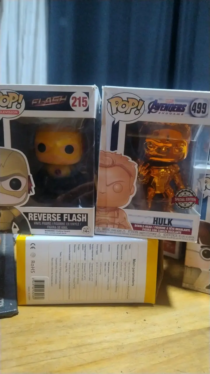 Funko Pop Reverse Flash y Hulk - miniatura 1