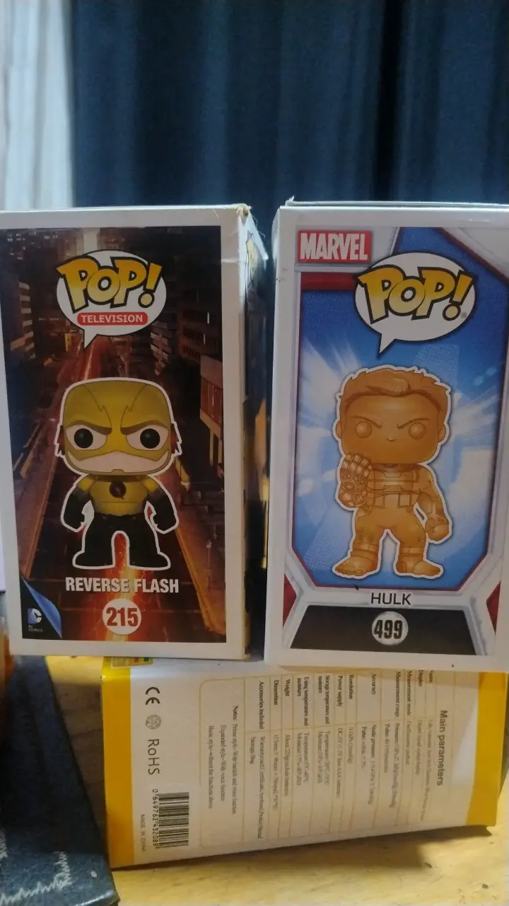 Funko Pop Reverse Flash y Hulk - miniatura 2