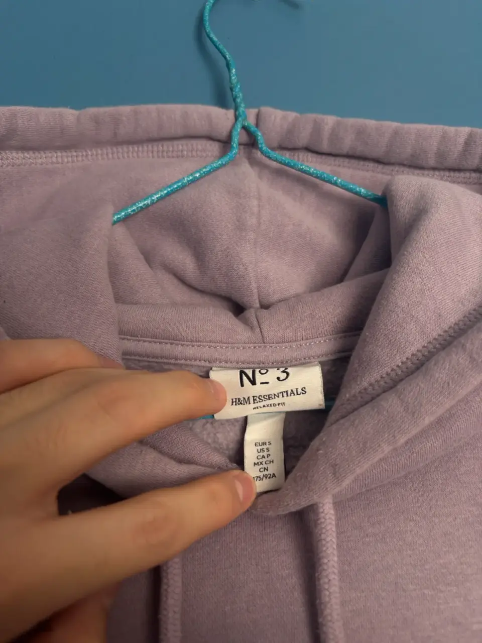 Polerón morado [H&M] talla S (relaxed fit) - miniatura 2