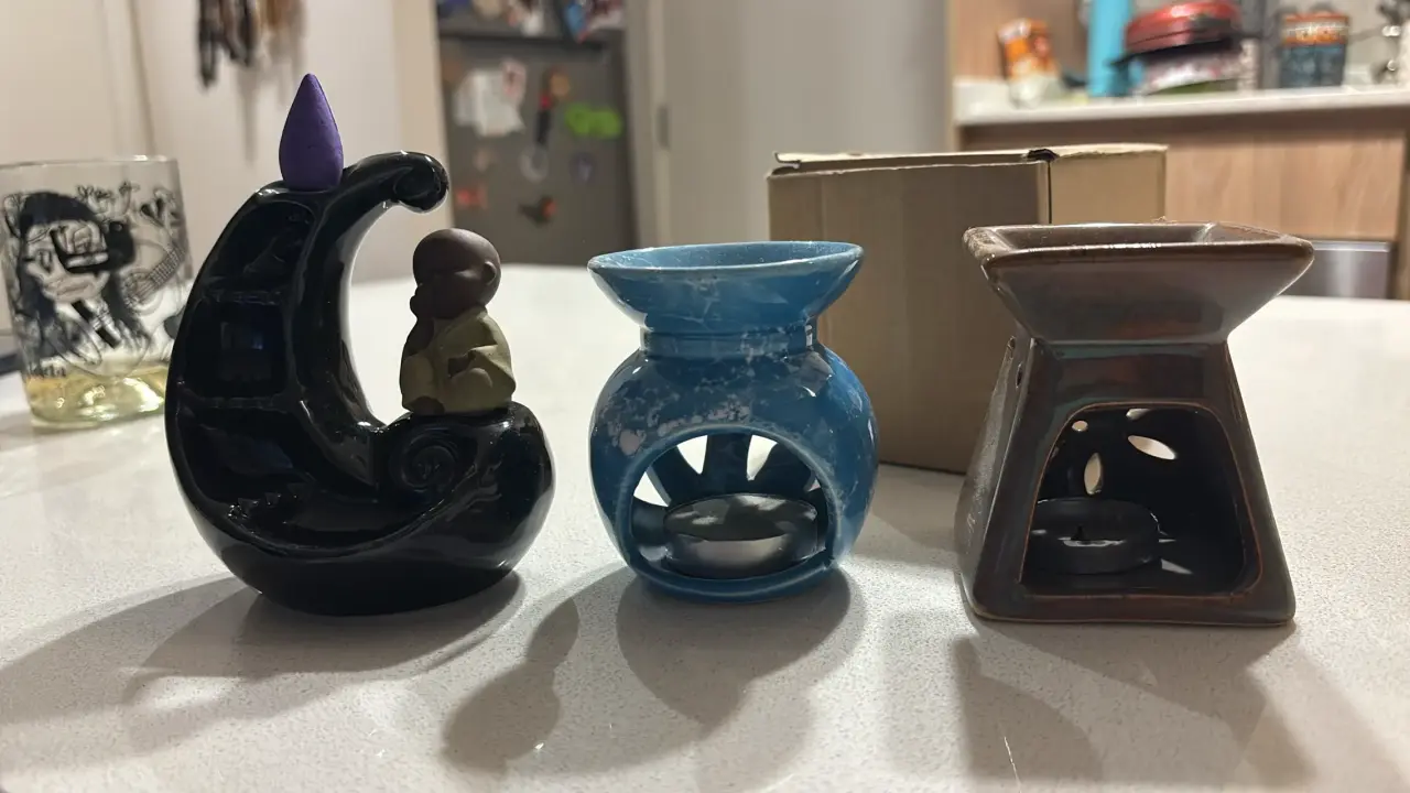 Set de quemadores de incienso