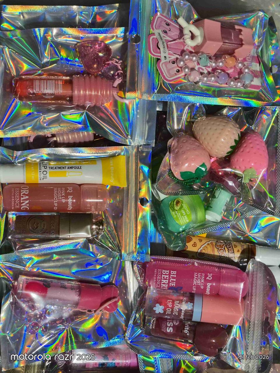 Set de brillos labiales variados 5 bolsas surtidas - miniatura 2