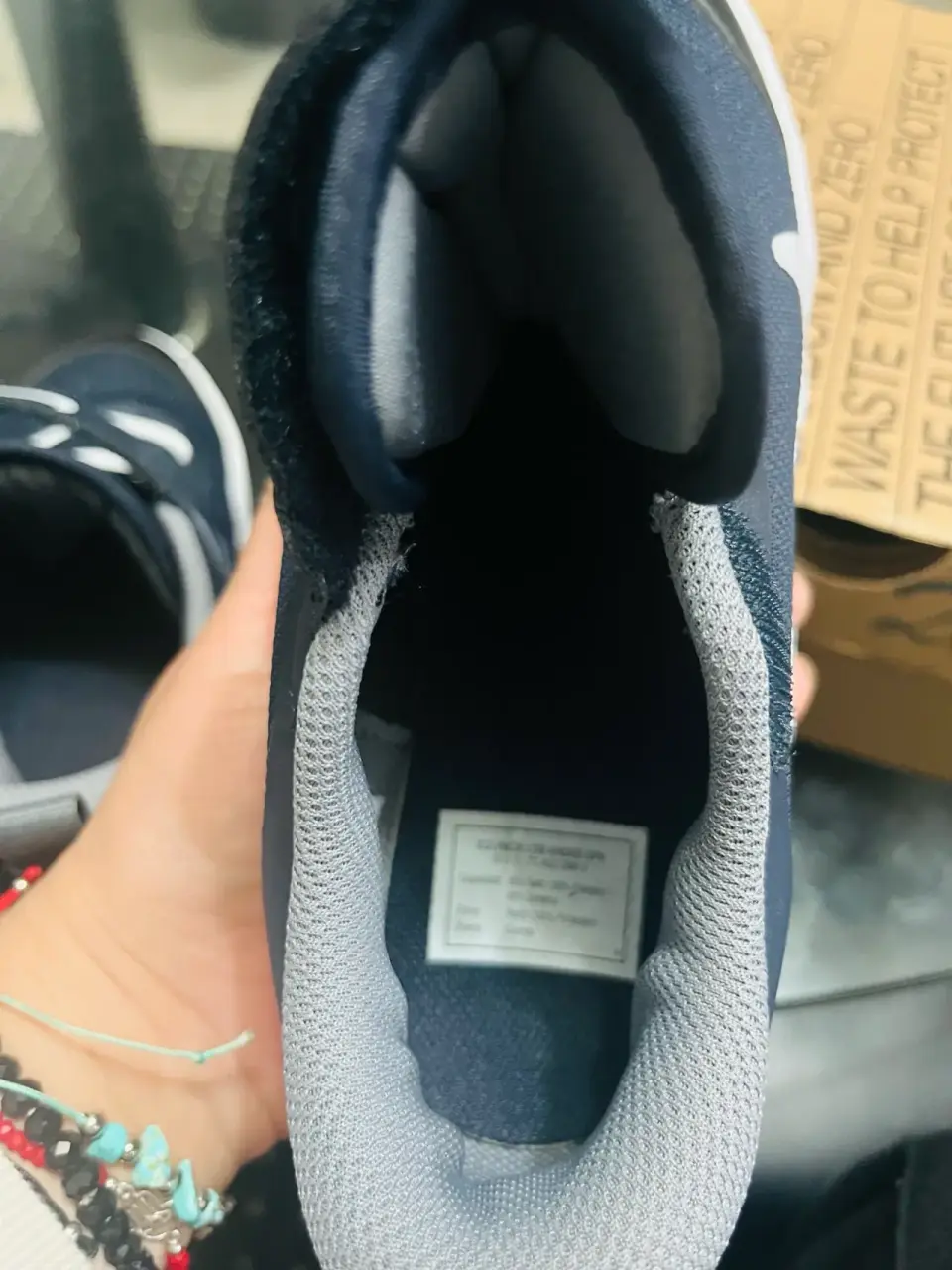 Zapatillas deportivas color azul Nike - miniatura 3