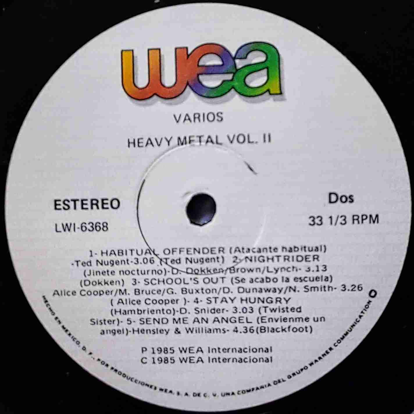 Vinilo Heavy Metal Vol. 2 - miniatura 5