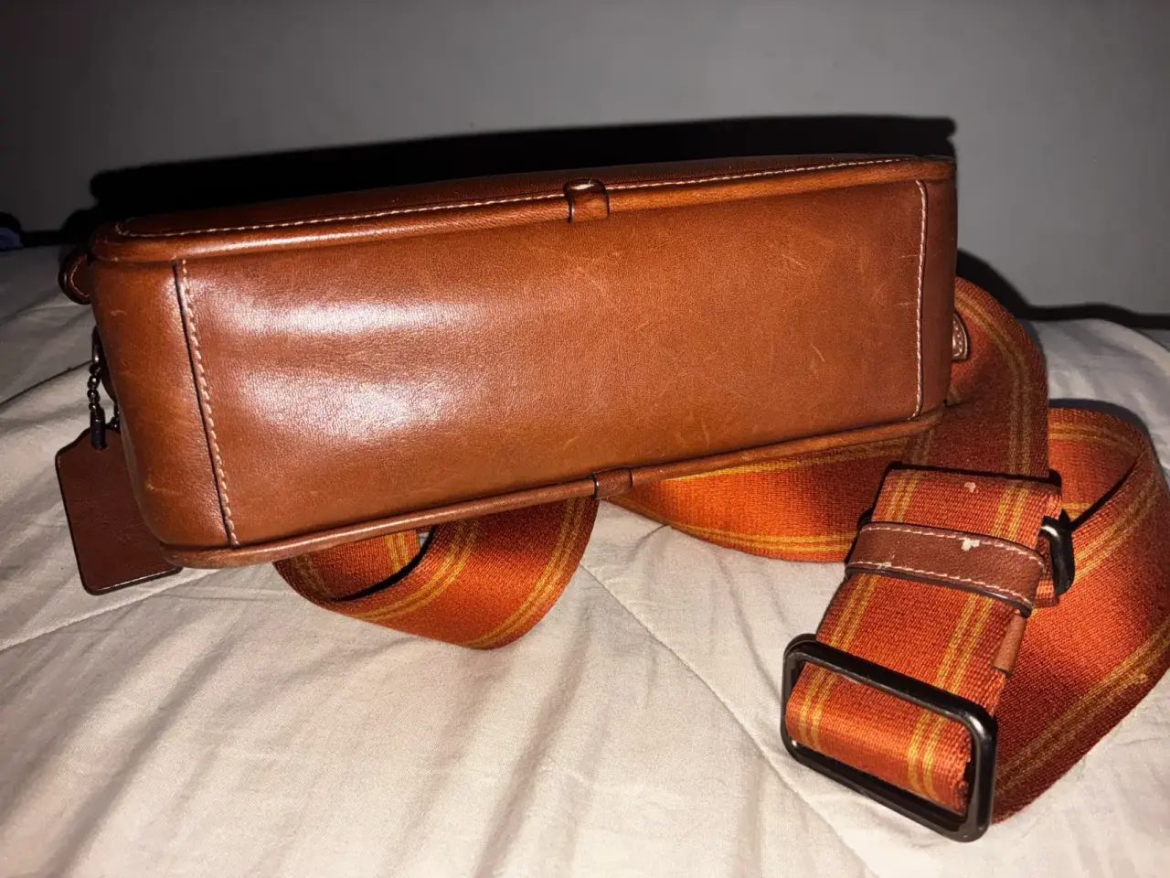 Bolso bandolera Cafe Cuero - miniatura 2