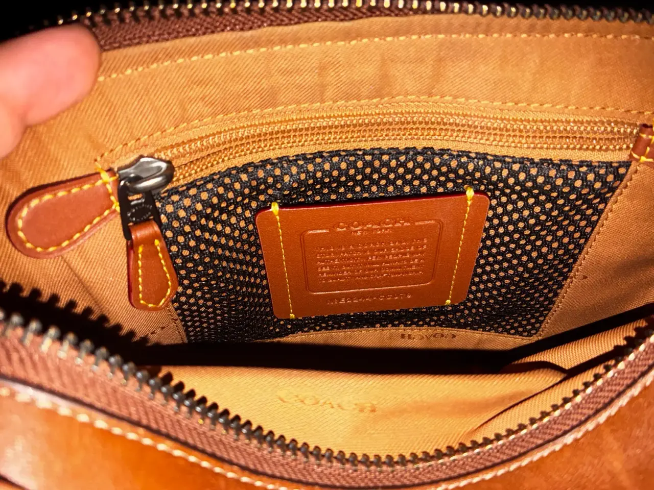 Bolso bandolera Cafe Cuero - miniatura 4