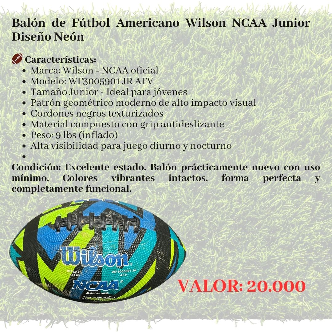 Balón de fútbol americano Wilson