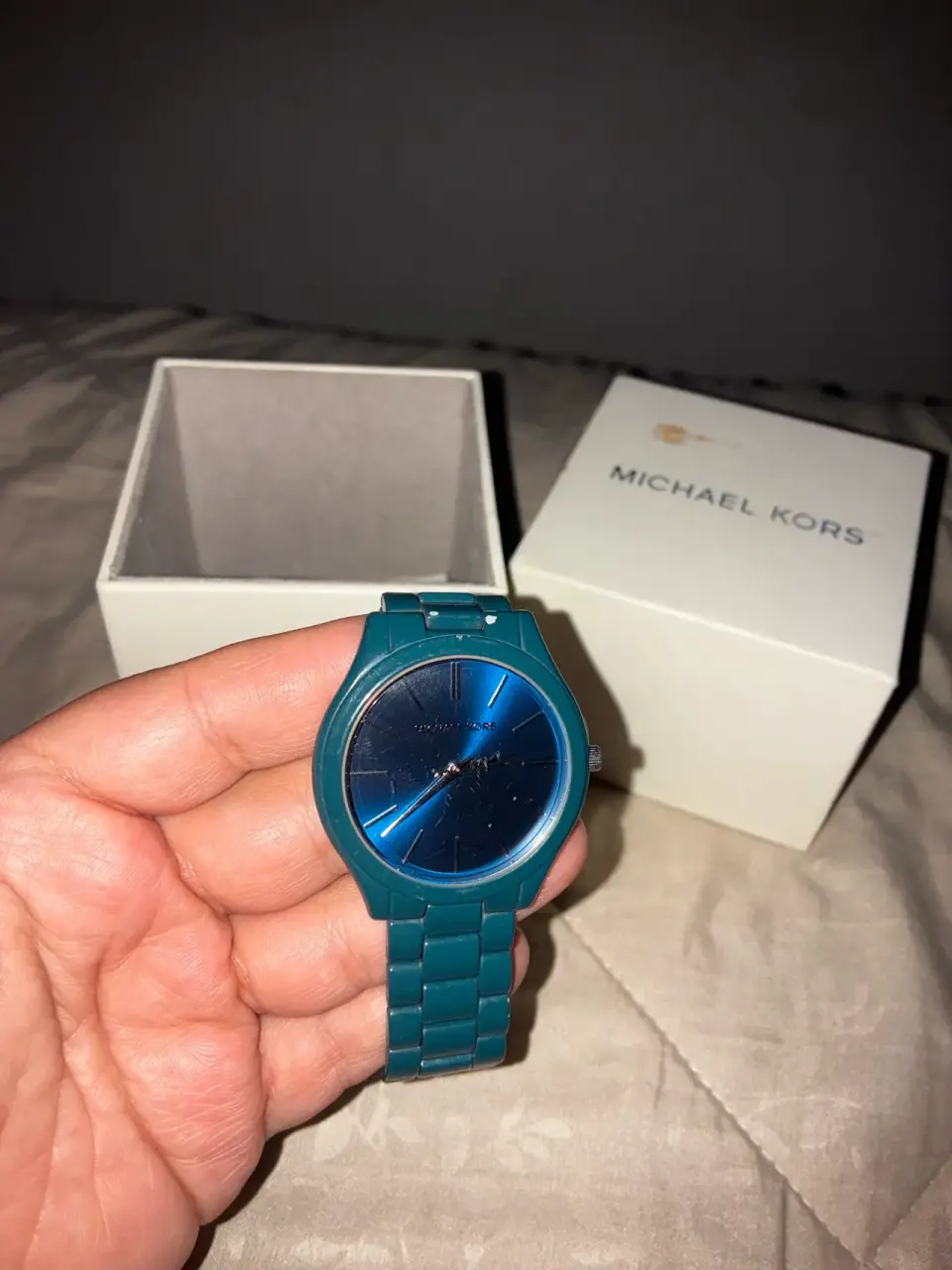 Reloj turquesa Michael Kors
