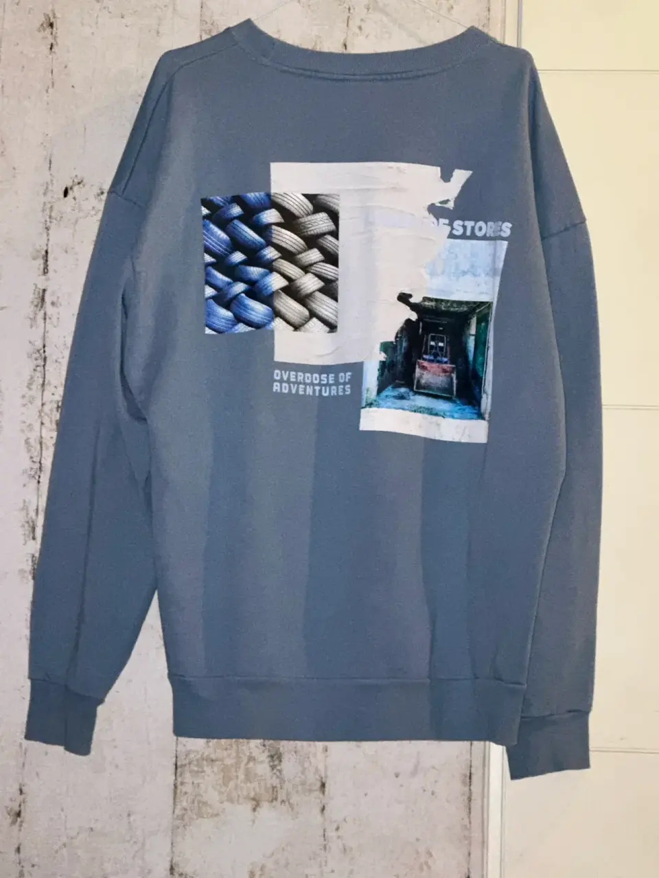 Polerón azul con estampado - miniatura 2