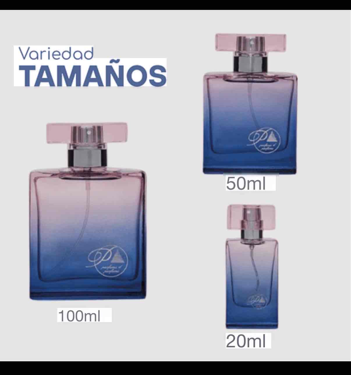 Perfume variedades de tamaño - miniatura 1