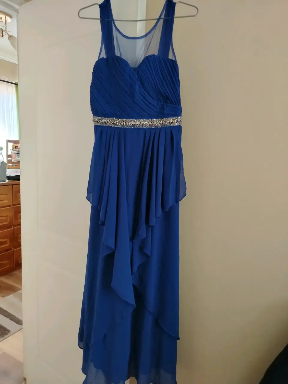 Vestido azul elegante