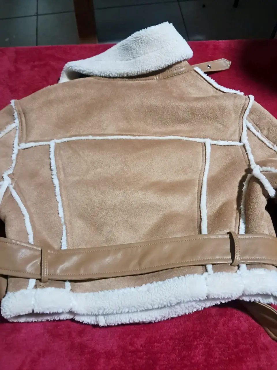 Chaqueta gamuza con forro polar - miniatura 2