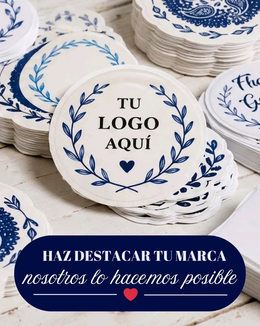 Pack de 100 stickers troquelados - miniatura 2