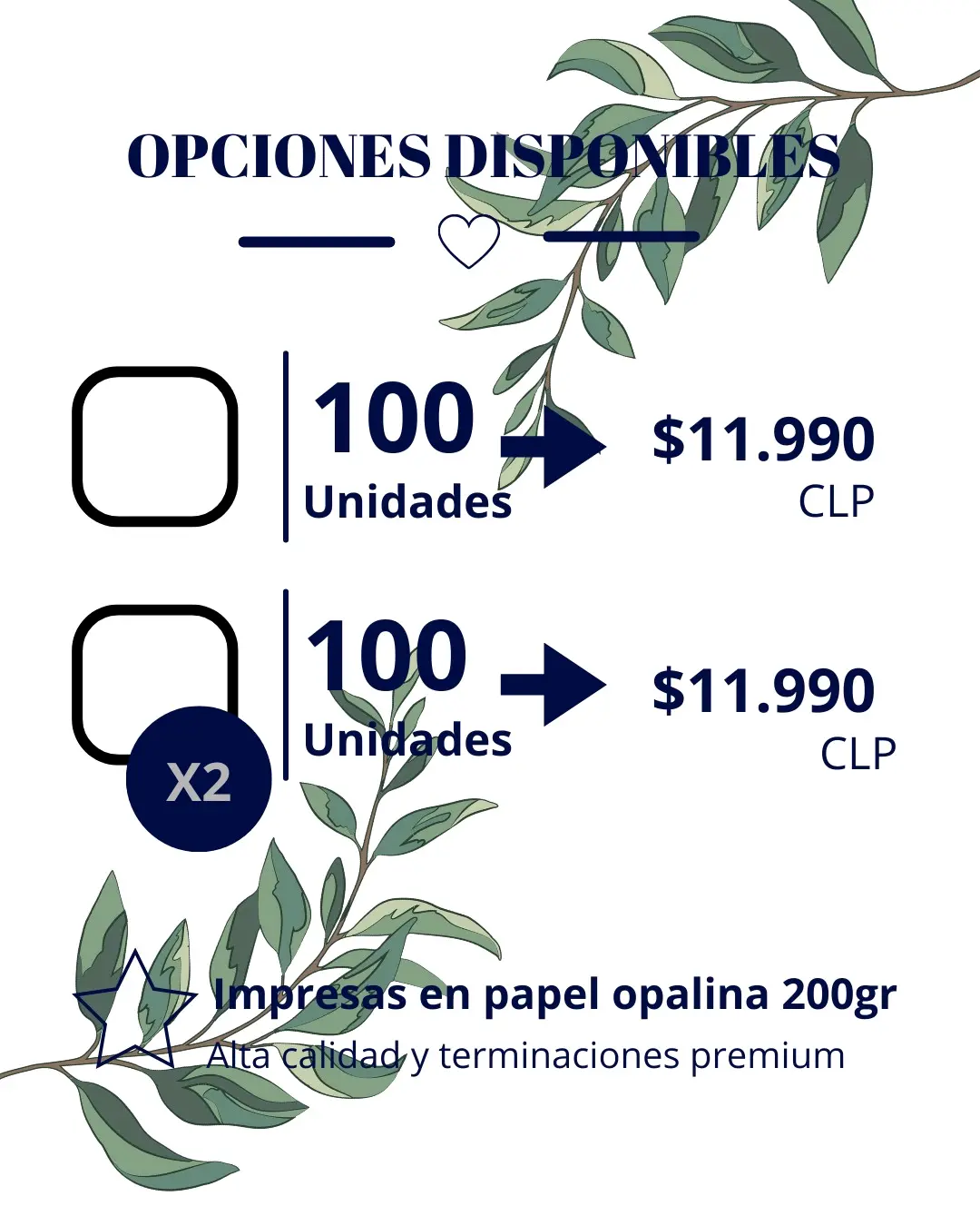 100 tarjetas de fidelidad - miniatura 2