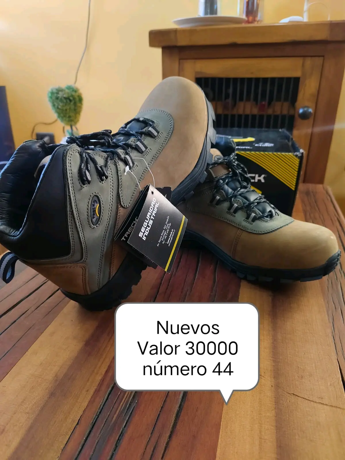 Botas seguridad cuero nuevas