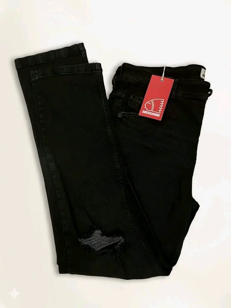 Jeans de hombre color negro americanino talla 46 - miniatura 1