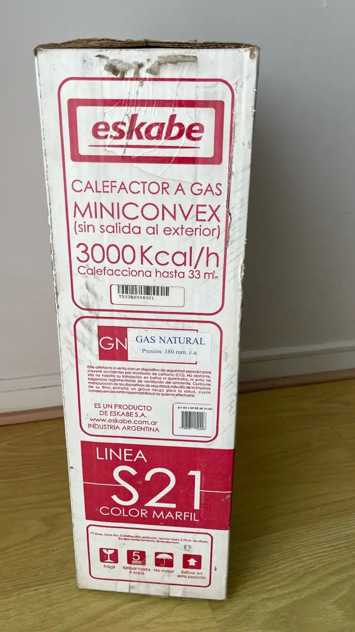 Calefactor Eskabe Miniconvex S21 - miniatura 2