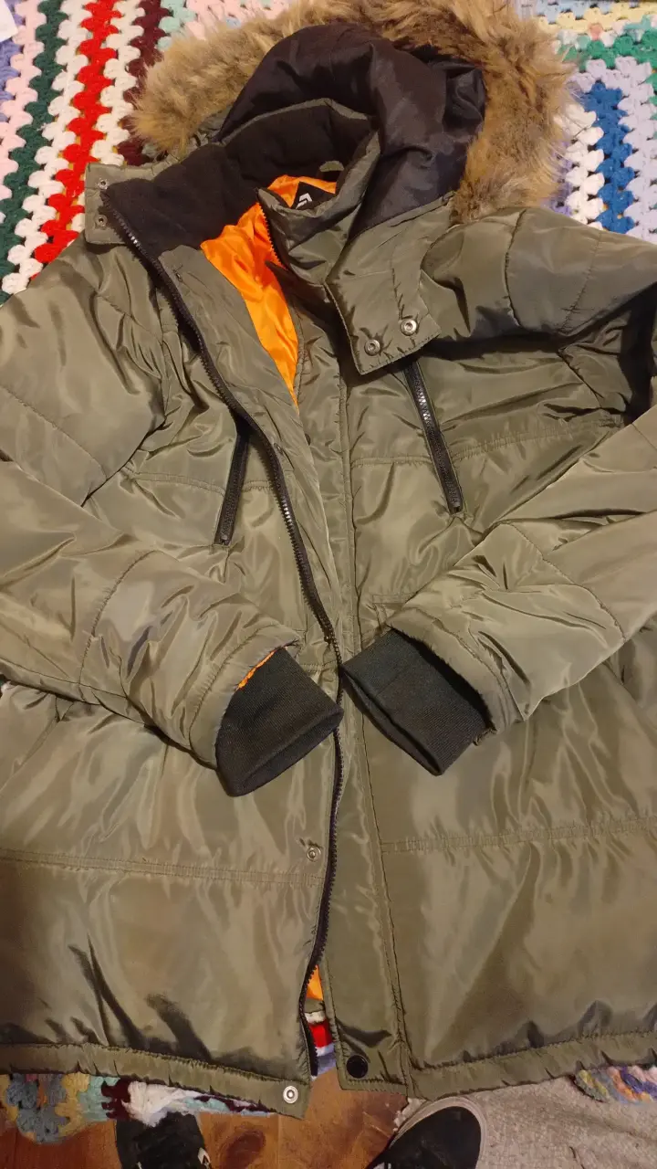 Parka verde con capucha Rolly Go - miniatura 3