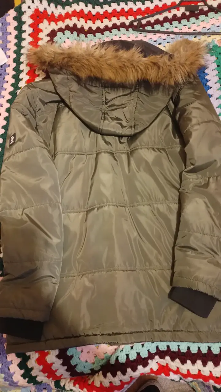 Parka verde con capucha Rolly Go - miniatura 4
