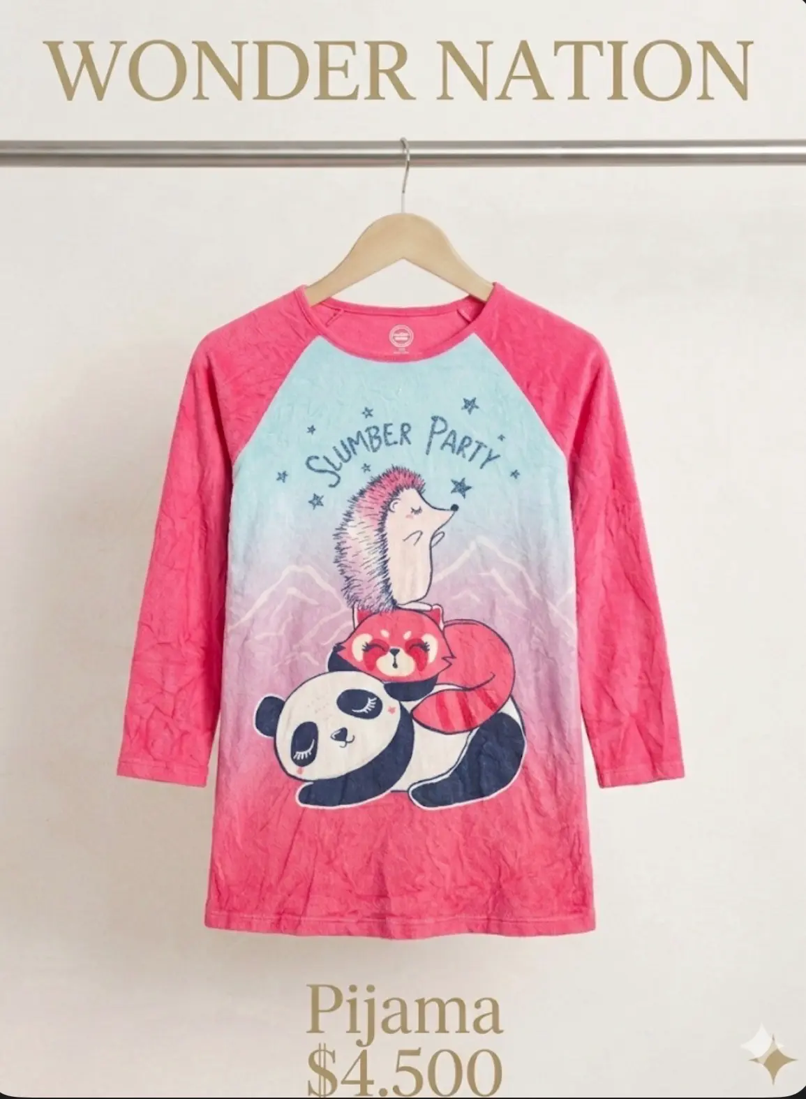 Pijama infantil Wonder Nation