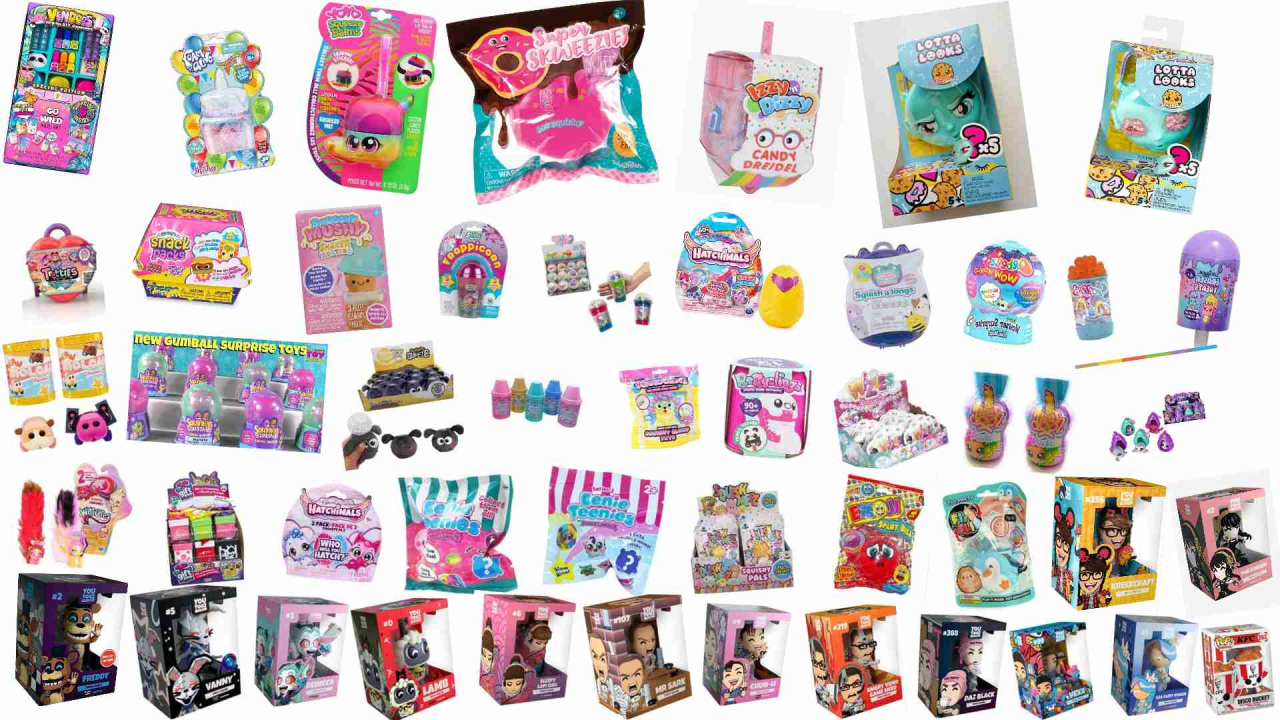 Set de juguetes y slime coloridos - miniatura 5