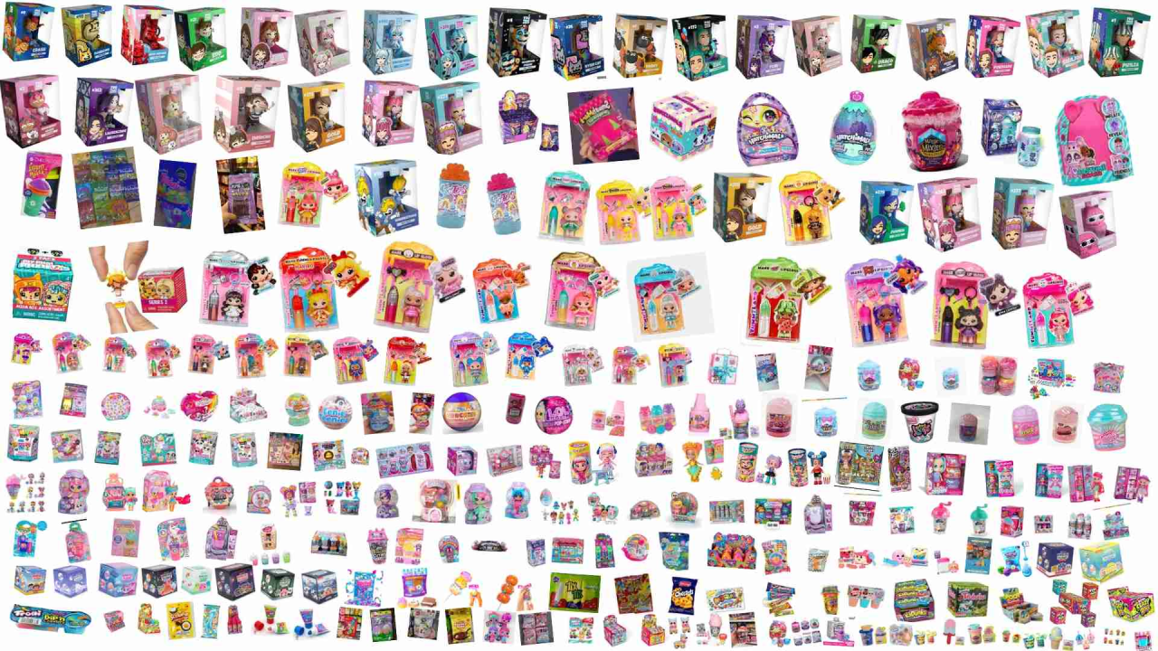 Set de juguetes y slime coloridos - miniatura 6