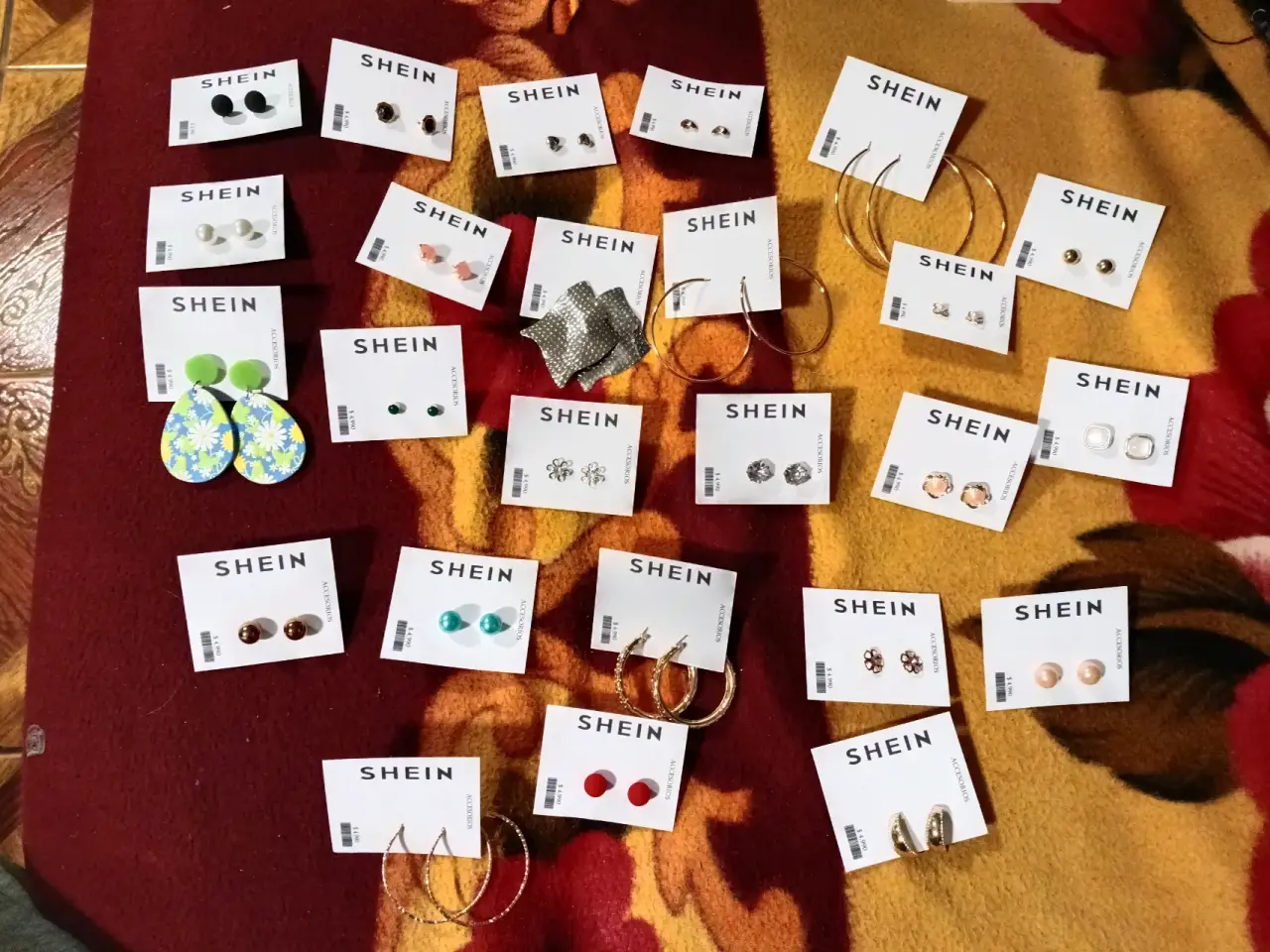 Set de aros variados