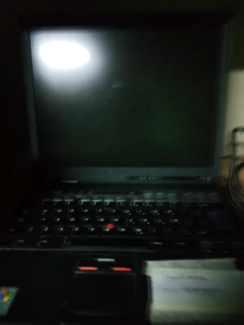 Notebook antiguo ThinkPad - miniatura 1