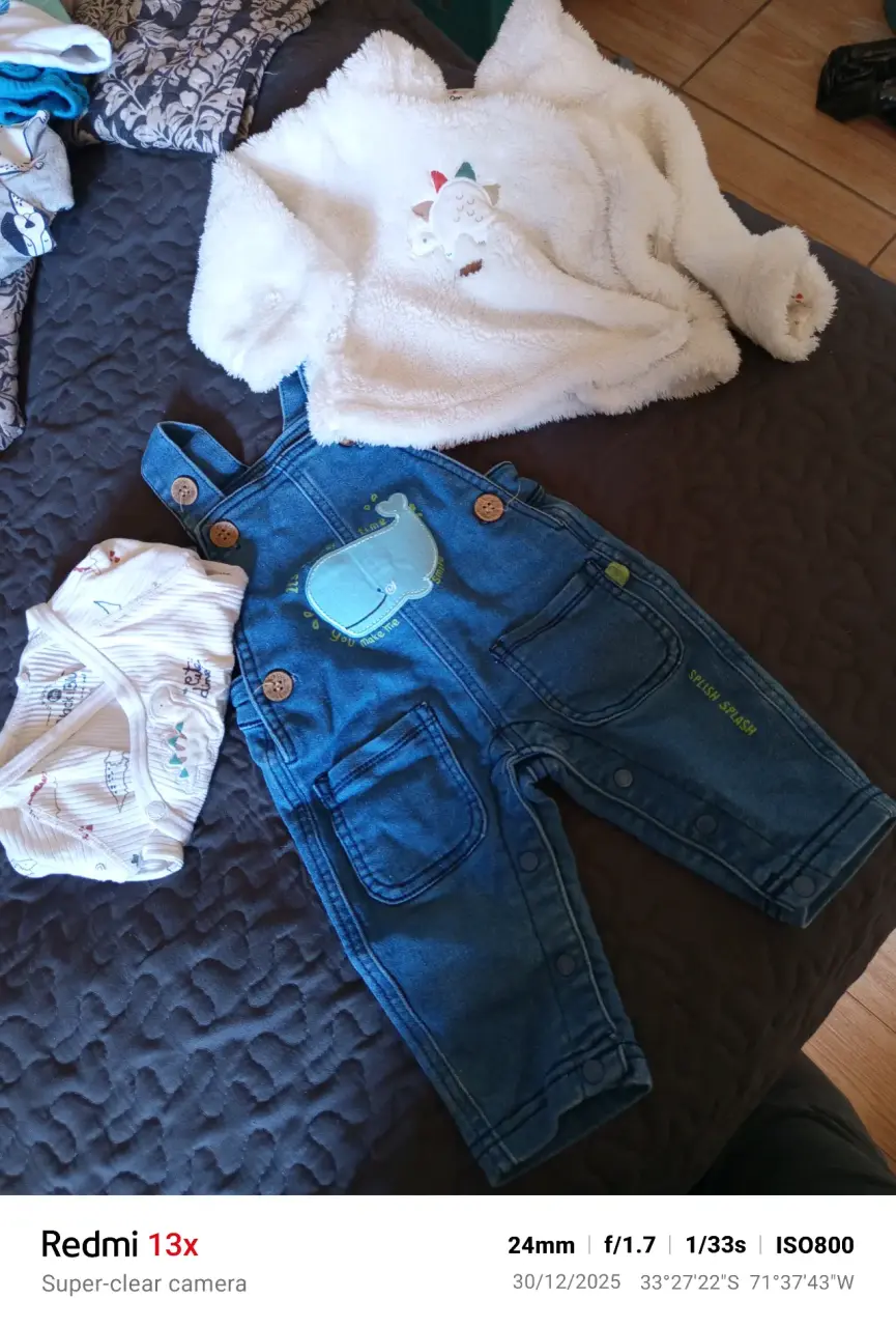 Overall de mezclilla para niños - miniatura 6