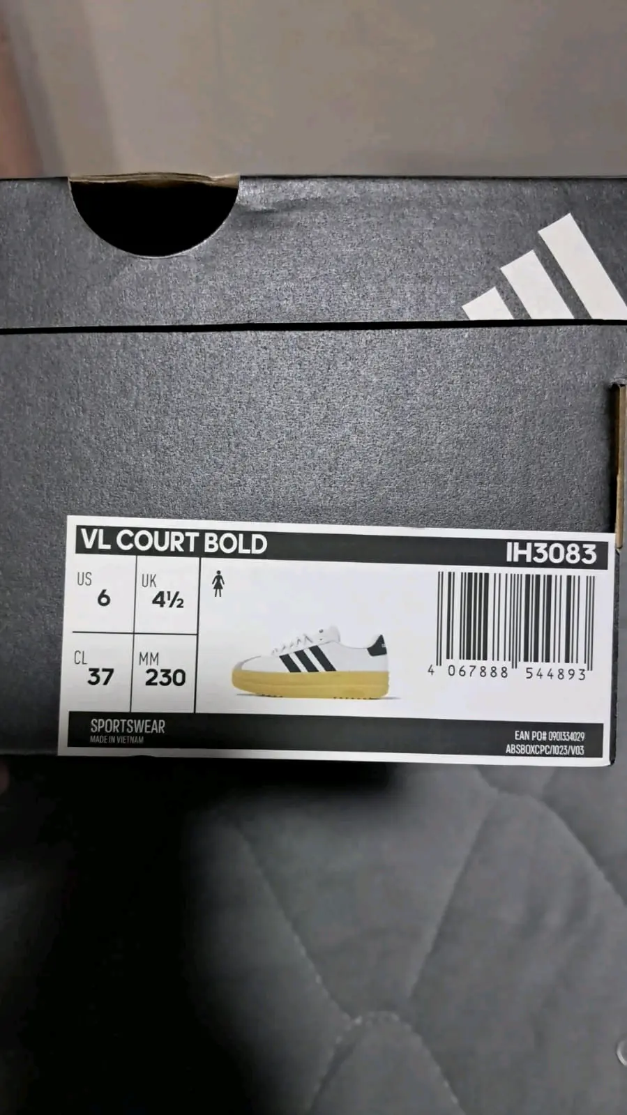 Zapatillas adidas VL court bold - miniatura 4