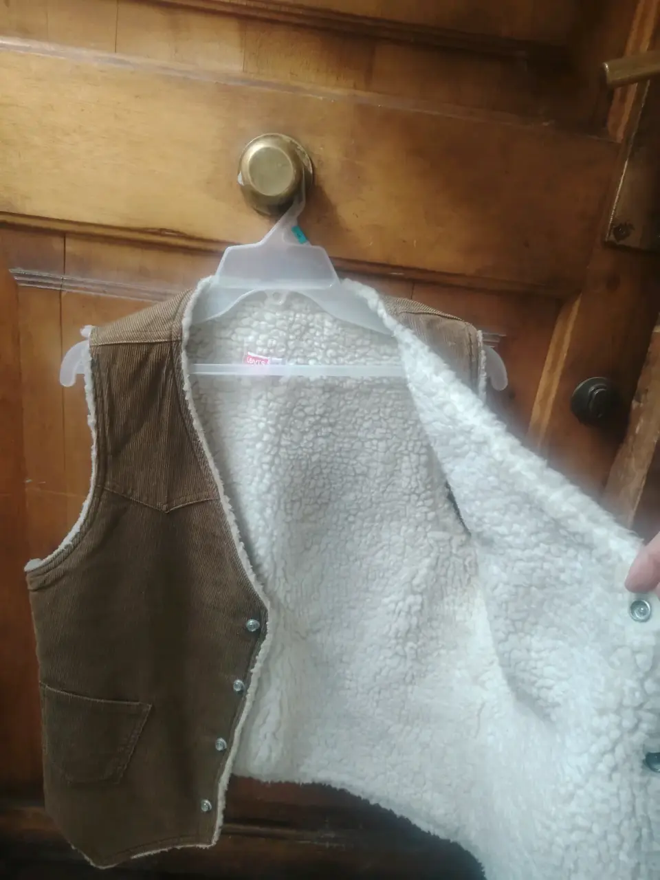 Chaleco de pana marrón - miniatura 3