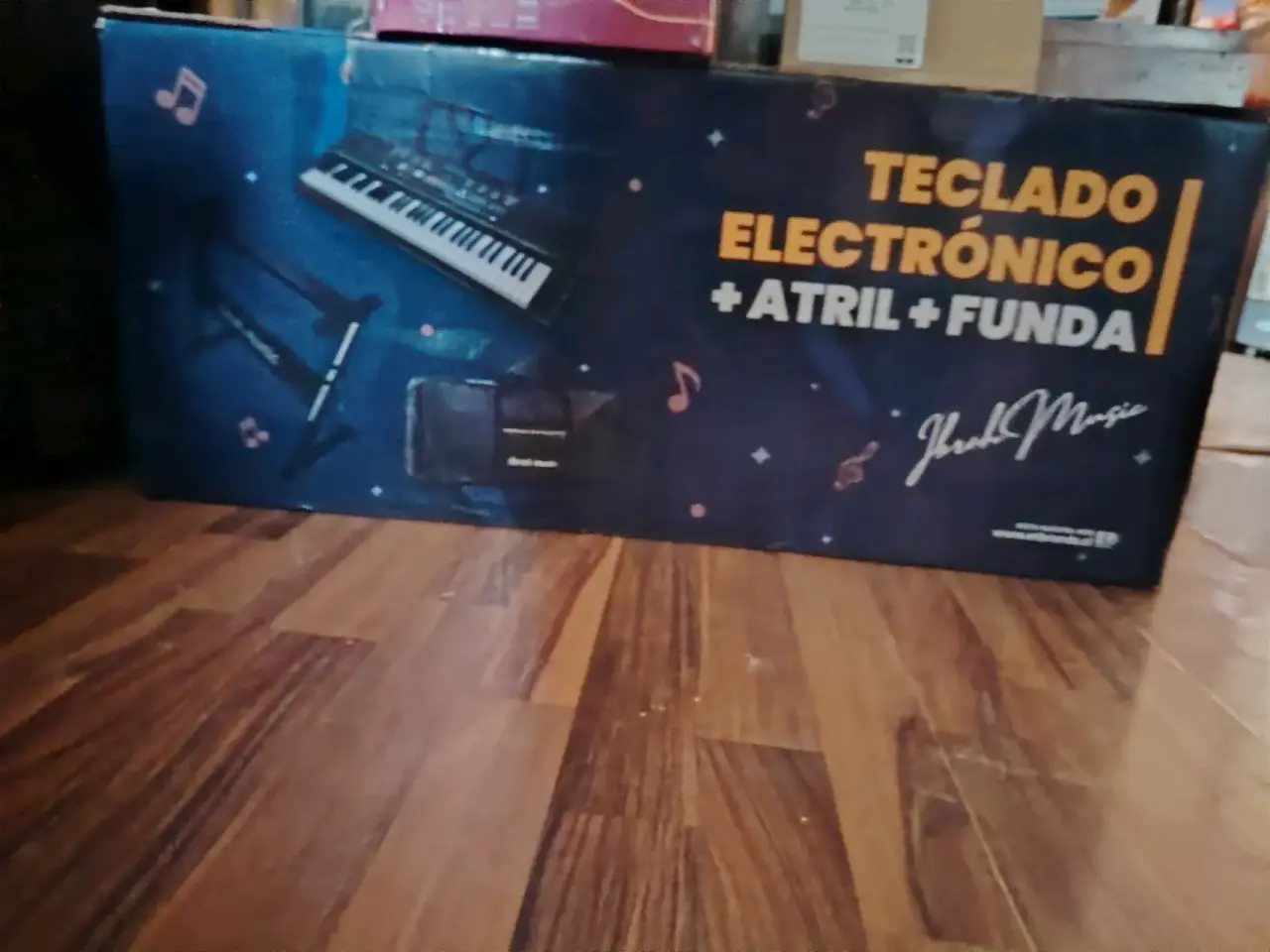 Teclado electrónico con atril - miniatura 2