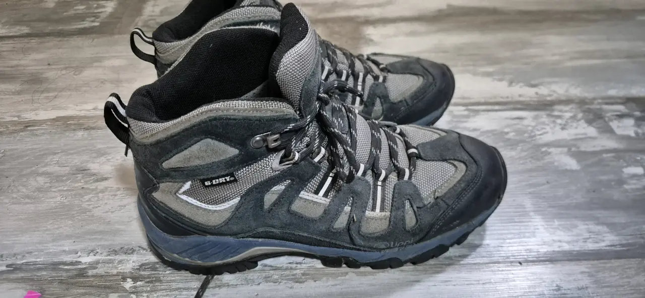 Botas de senderismo gris Upp'i - miniatura 2