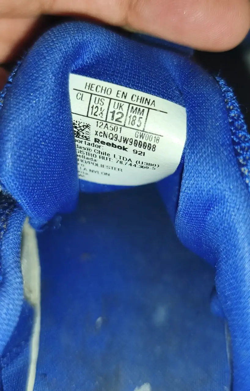 Zapatillas deportivas azules Reebok NIÑO - miniatura 3